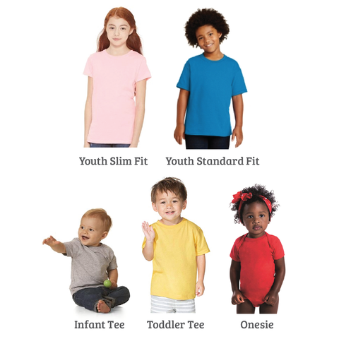 Student Tees STUDIO SET - for trying out sizing